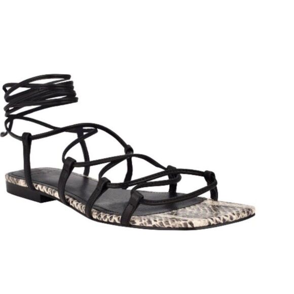 Marc Fisher Shoes - Marc Fisher Mahalia Strappy Leather Sandals 6